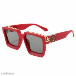 Mens Square UV Protected Celebrity Sunglasses