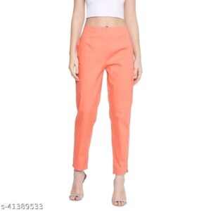 HOUSE OF LIBAAZ Cotton Flex Casual Women Pant/Palazzo/Palazzo Pant/Casual Trouser/Slim Fit Pant/Pencil Pants with Both Side Pocket