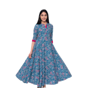 Women's Cotton Partywear Kurta