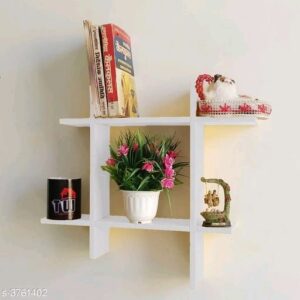 Wooden Floating Wall Shelf Wall Beautiful Hanging Rack Vol 1